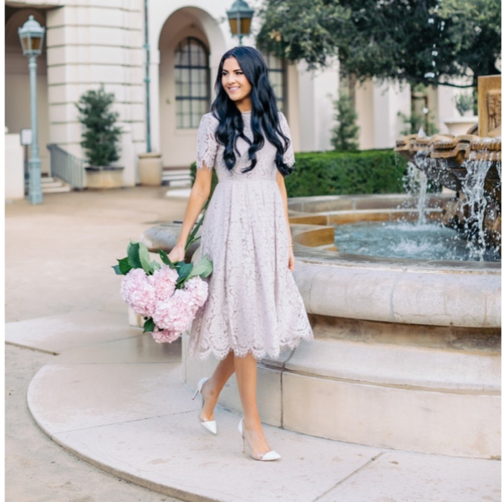 Rachel Parcell Provence lace dress